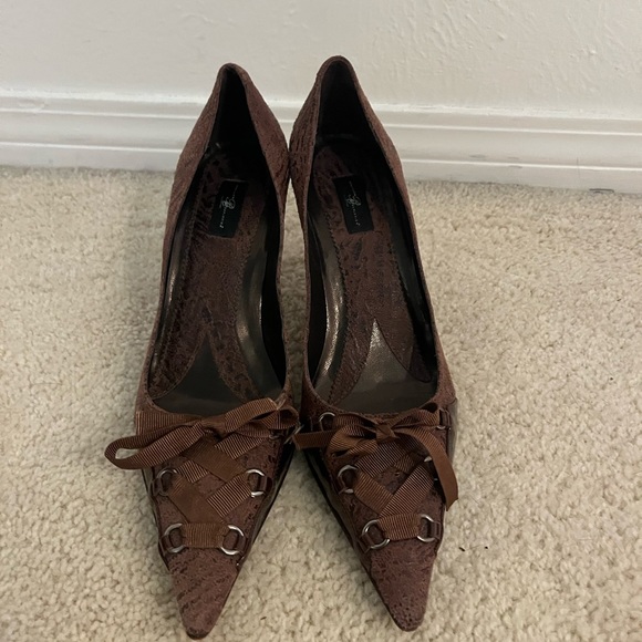 Lace up Pointy Toe heel - Picture 3 of 5